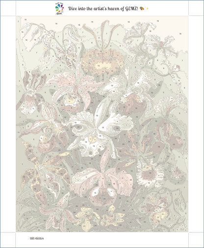 Jungle Jewels Paint by Numbers kit