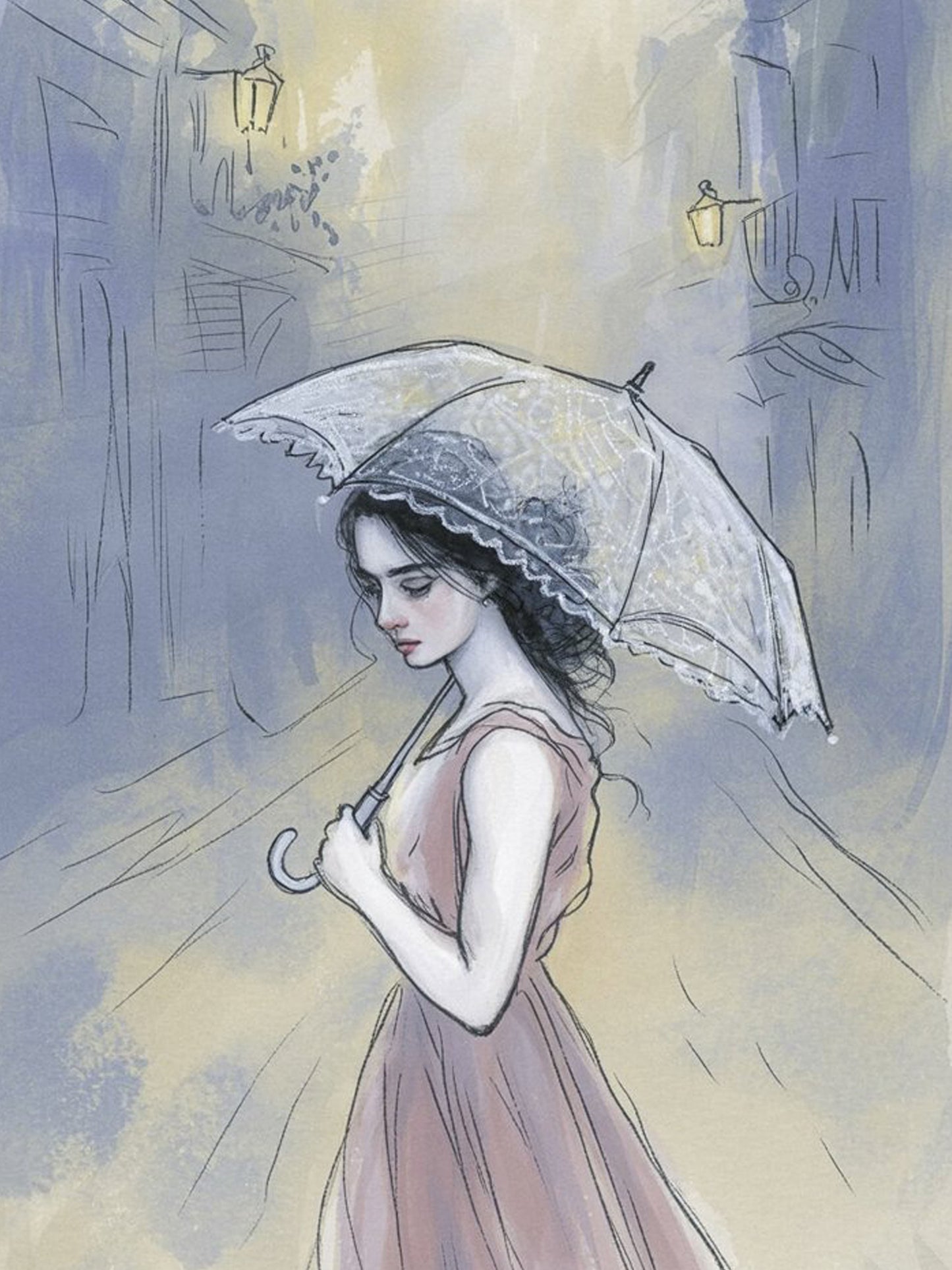 Whispers of Rain Diamond Painting Kit