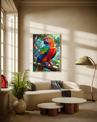 Tropical Blaze Poster Wall Art