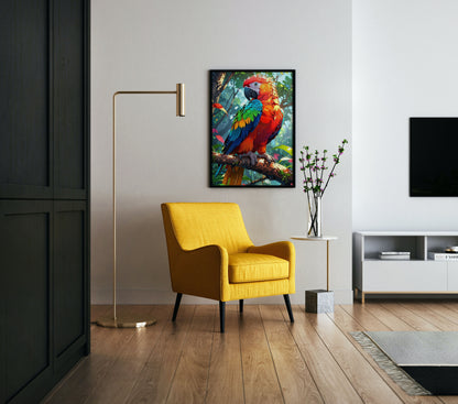 Tropical Blaze Poster Wall Art