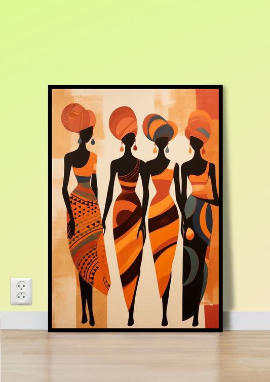 Desert Queens Poster Wall Art