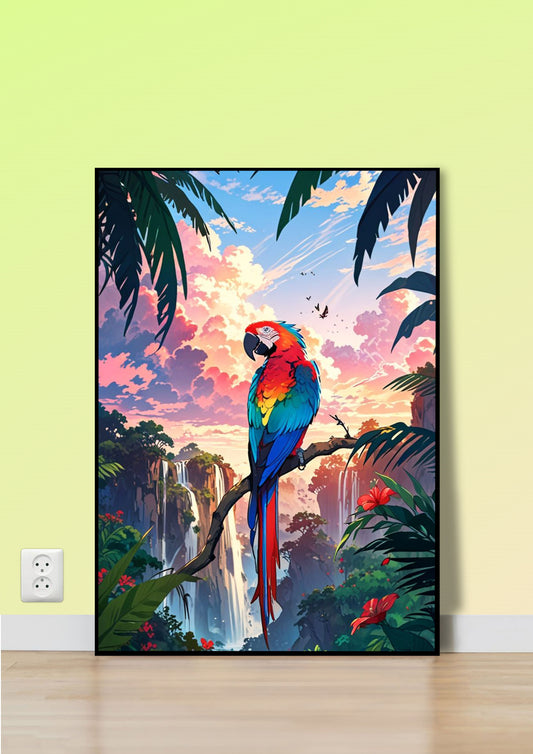 Exotic Escape Poster Wall Art