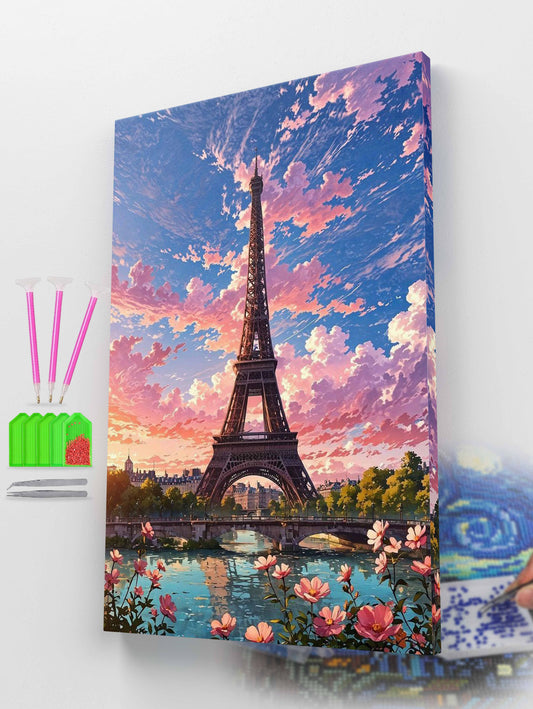 Blush Over Paris Diamond Painting Kit