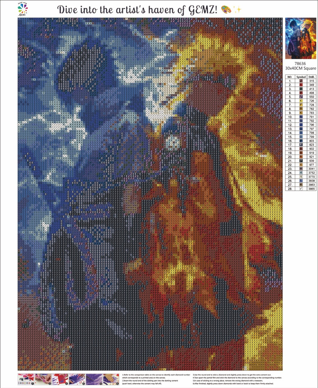 Brothers of Destiny Diamond Painting Kit