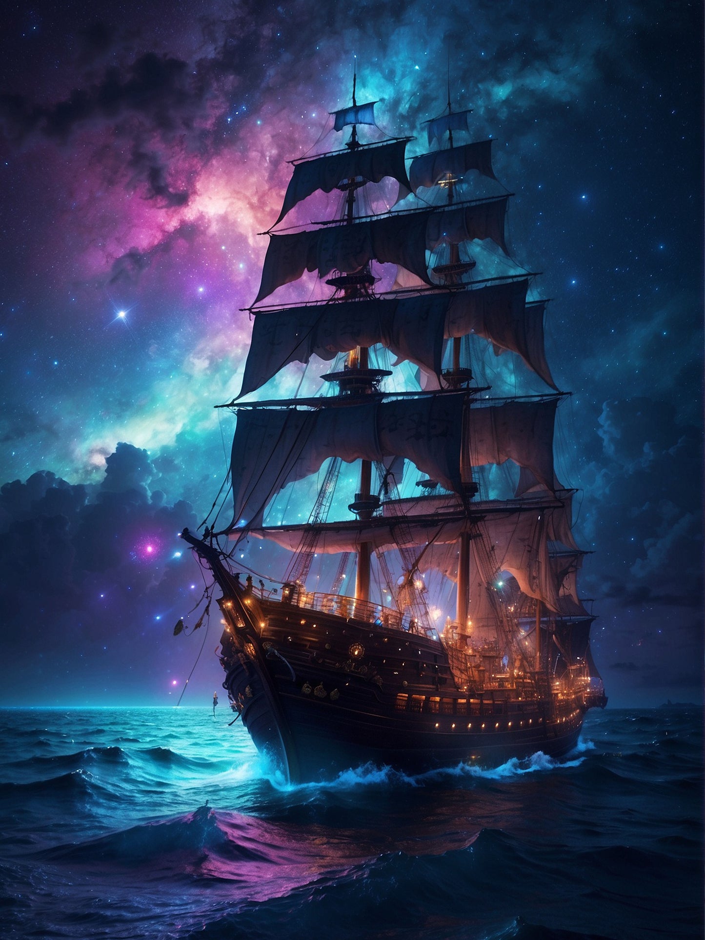 Midnight Odyssey Diamond Painting Kit