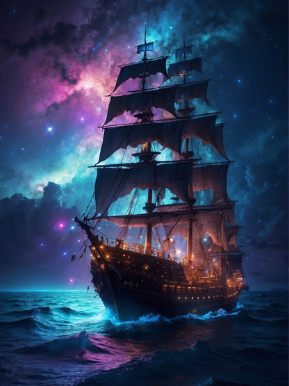 Midnight Odyssey Diamond Painting Kit