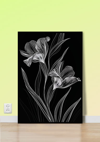 Elegance in Silence Poster Wall Art