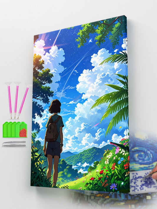 Beneath the Wishing Sky Diamond Painting Kit