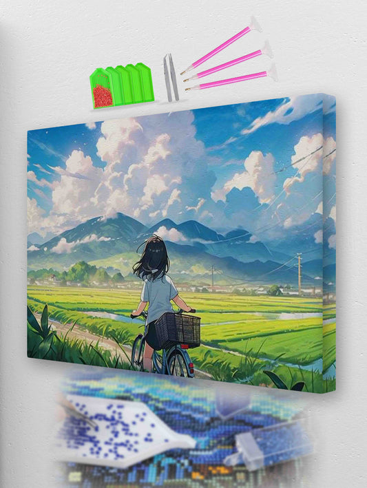 Anime landscape Diamond Painting Kit