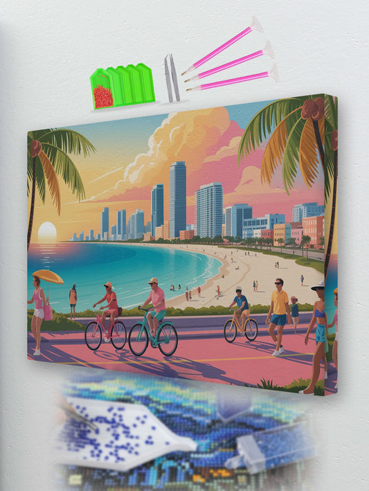 Sunset Boulevard Diamond Painting Kit