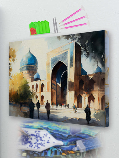 Echoes of the Silk Road Diamond Painting Kit
