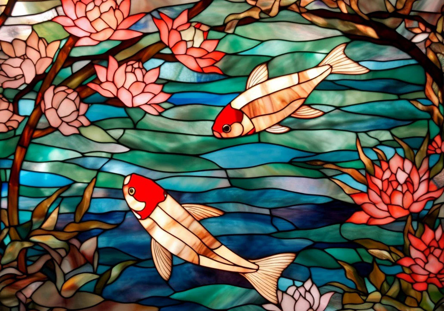The Fish Pond Diamond Painting Kit