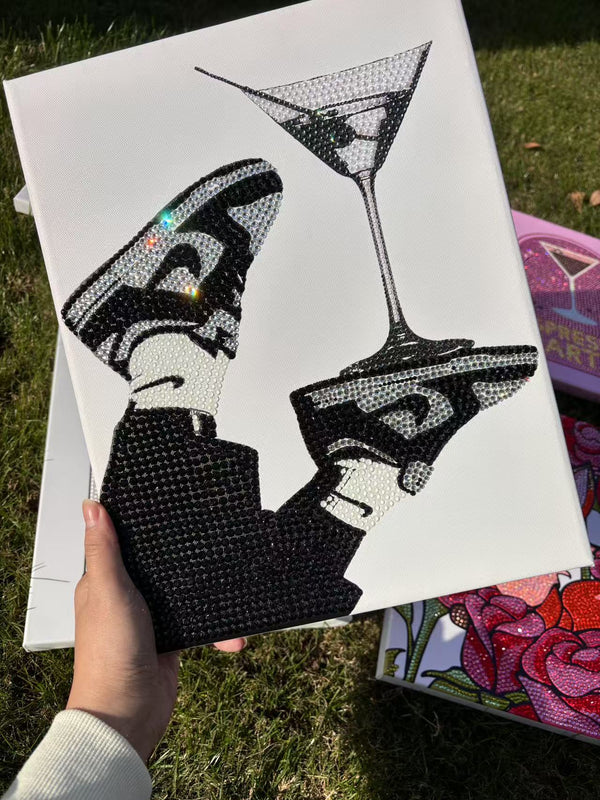 The Sneaker Club Bedazzling Canvas Kit