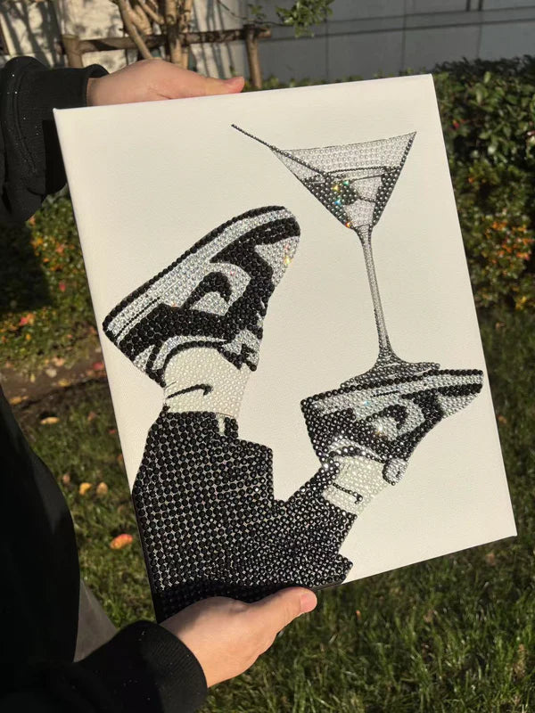 The Sneaker Club Bedazzling Canvas Kit