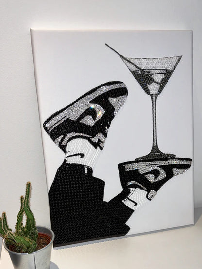 The Sneaker Club Bedazzling Canvas Kit