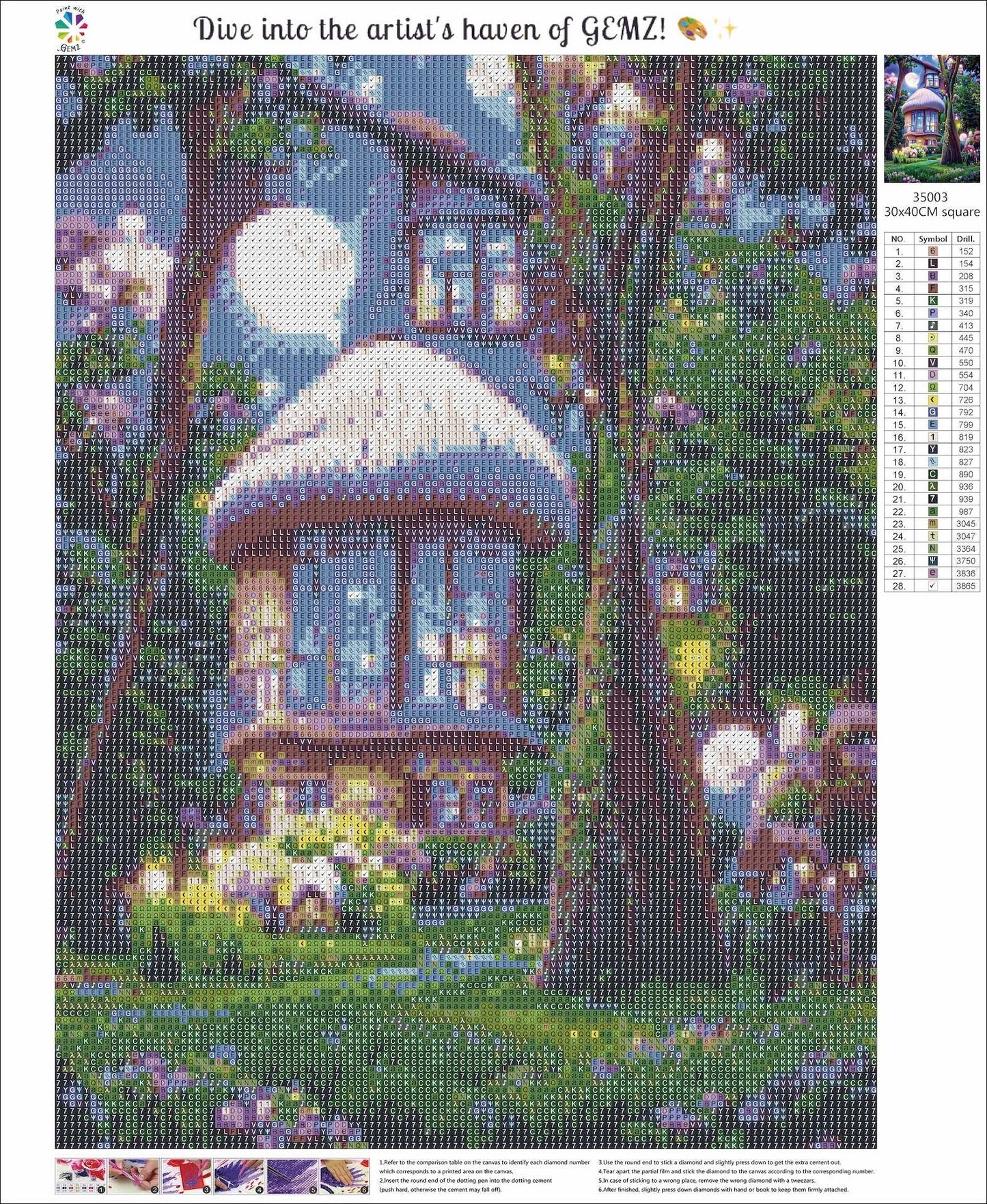 Fairies Enclave Diamond Painting Canvas