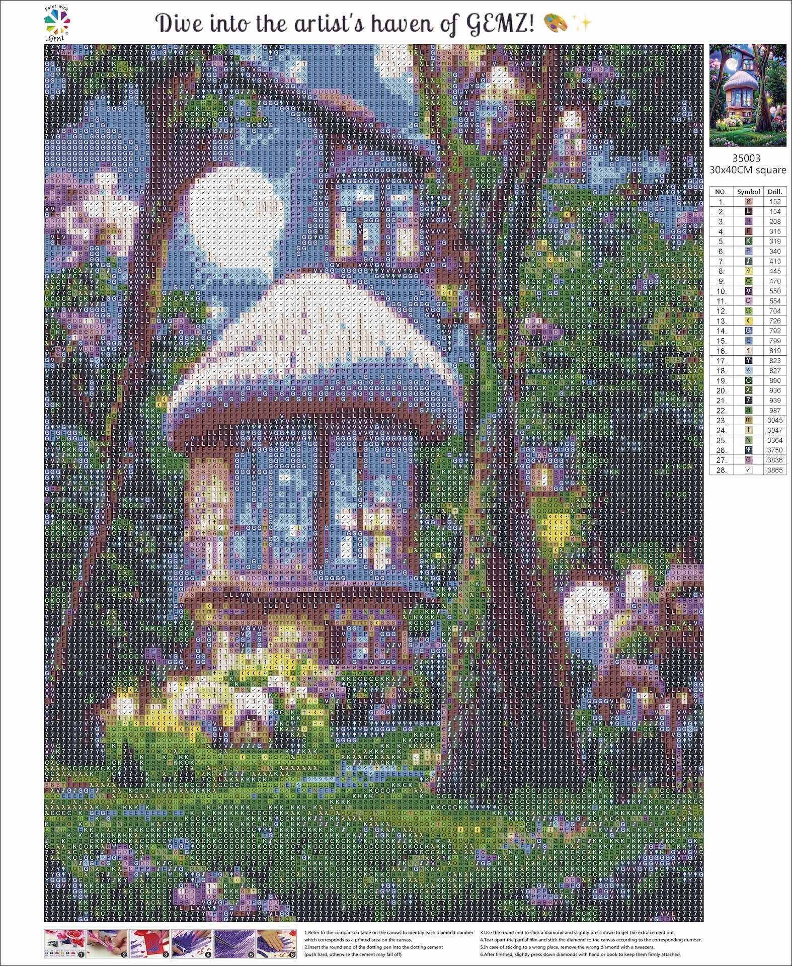 Fairies Enclave Diamond Painting Canvas