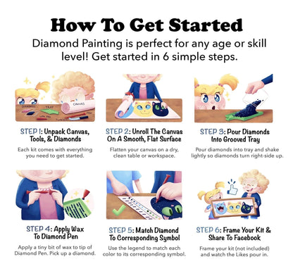 Eiffel Tower | Diamond Painting Kit - Paint with Gemz