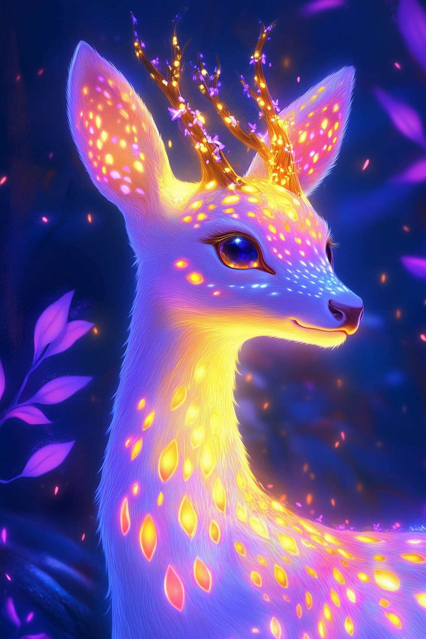 The Forest’s Flame Diamond Painting Kit