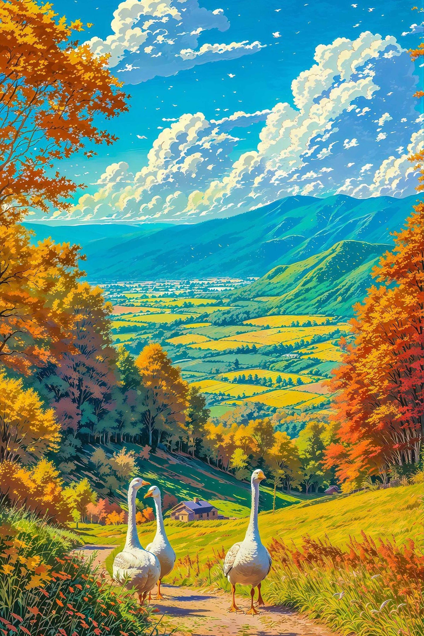 The Goose Path Diamond Painting Kit