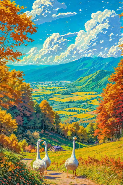 The Goose Path Diamond Painting Kit