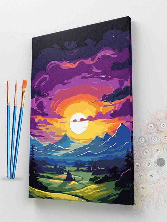 Path to the Dreamland Paint by Numbers kit