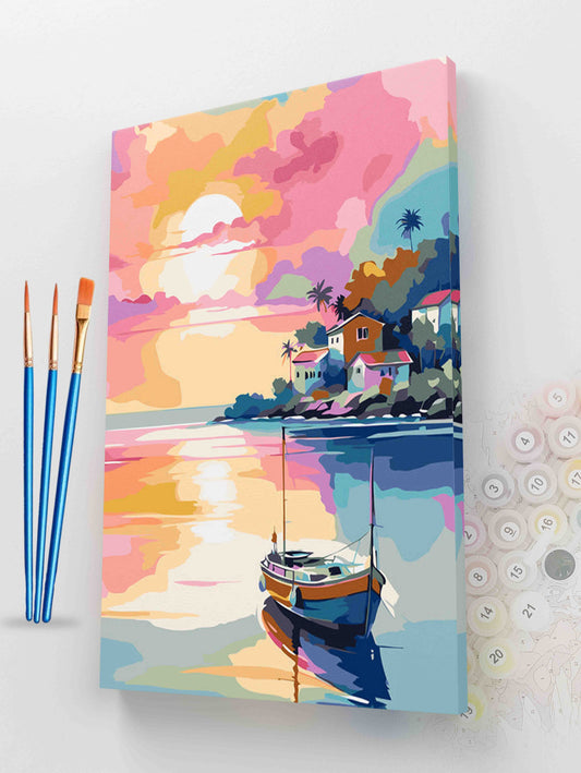 Serenade of the Sunset Paint by Numbers kit
