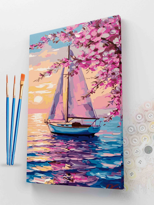 Pastel Voyage Paint by Numbers kit