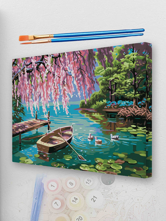 Serene lake | Paint by Numbers Kit