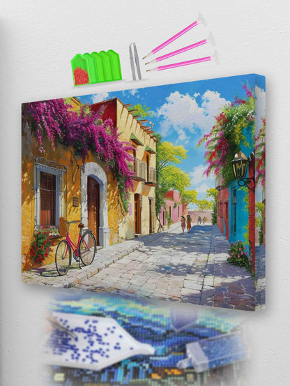 Medieval blooming tuscany | Diamond Painting Kit
