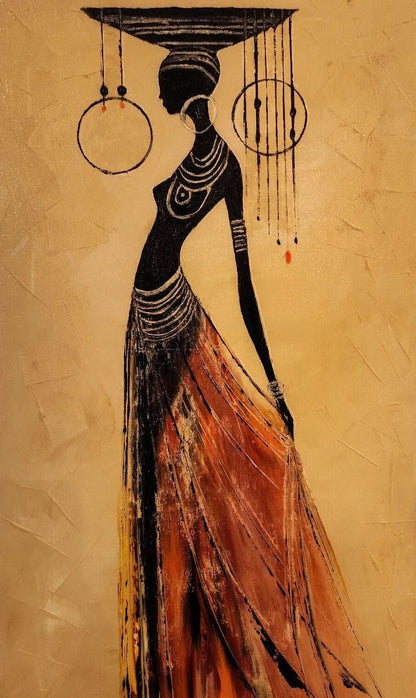 Tribal Lines Poster Wall Art
