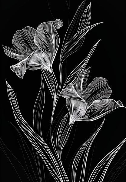 Elegance in Silence Poster Wall Art