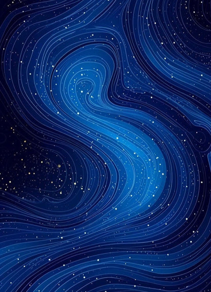 Celestial Currents poster Wall Art