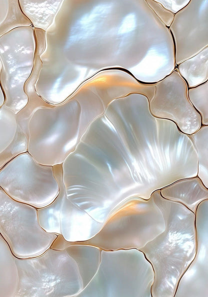 Mother of Pearl Bloom poster Wall Art