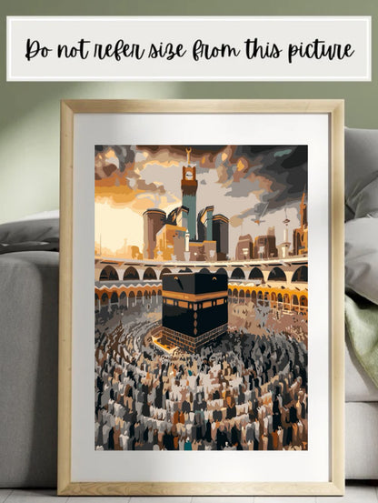 Golden Horizon of Mecca Diamond Painting Kit