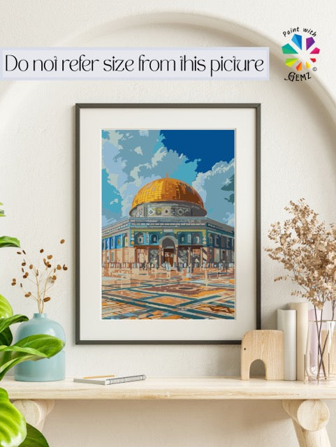 Aqsa Masjid Paint by Numbers kit