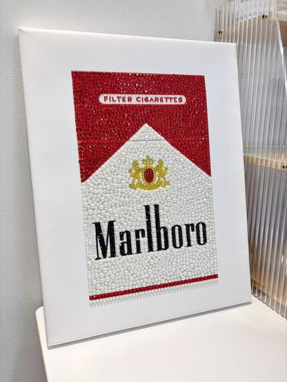 Sparkling Smoke Bedazzling Canvas Kit