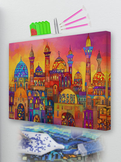 Domes of Dawn Diamond Painting Kit