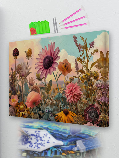 The Flower Valley Diamond Painting Kit