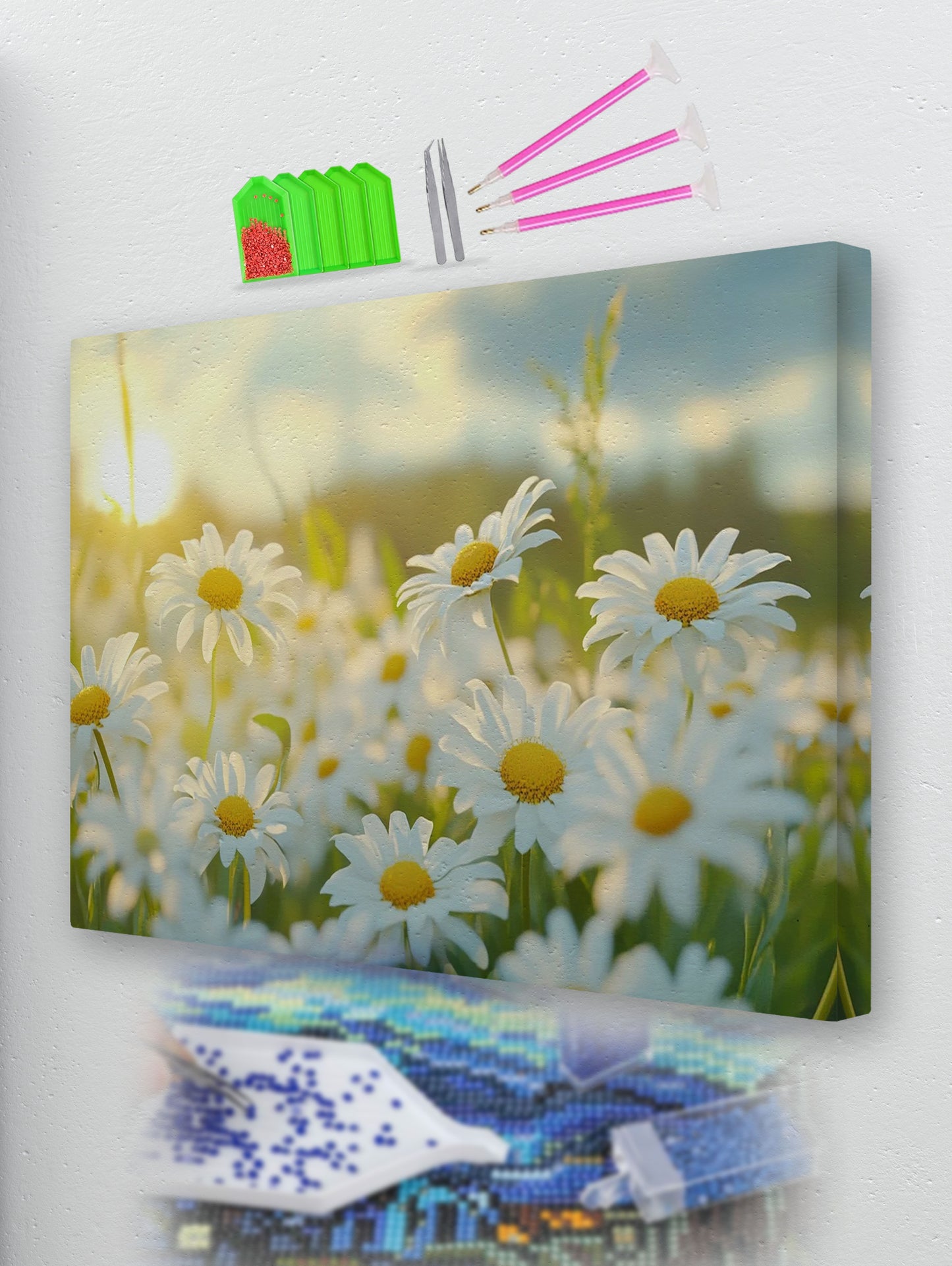 Daisy Garden Diamond Painting Kit