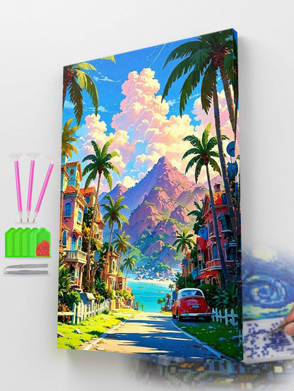 Mountain’s Embrace Diamond Painting Kit