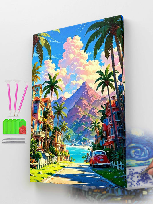 Mountain’s Embrace Diamond Painting Kit