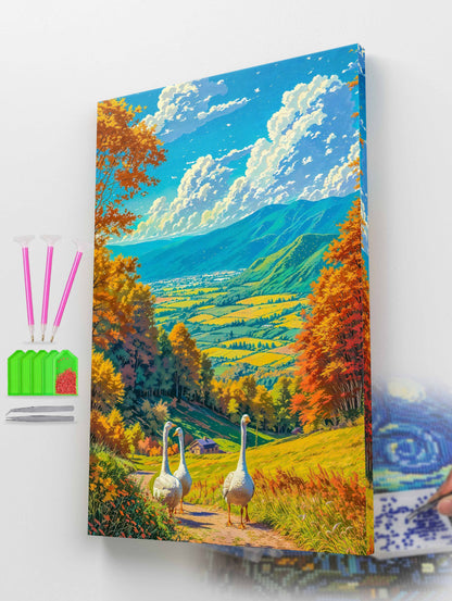 The Goose Path Diamond Painting Kit