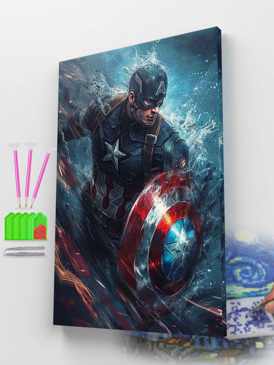 Shield of the Storm Diamond Painting Kit
