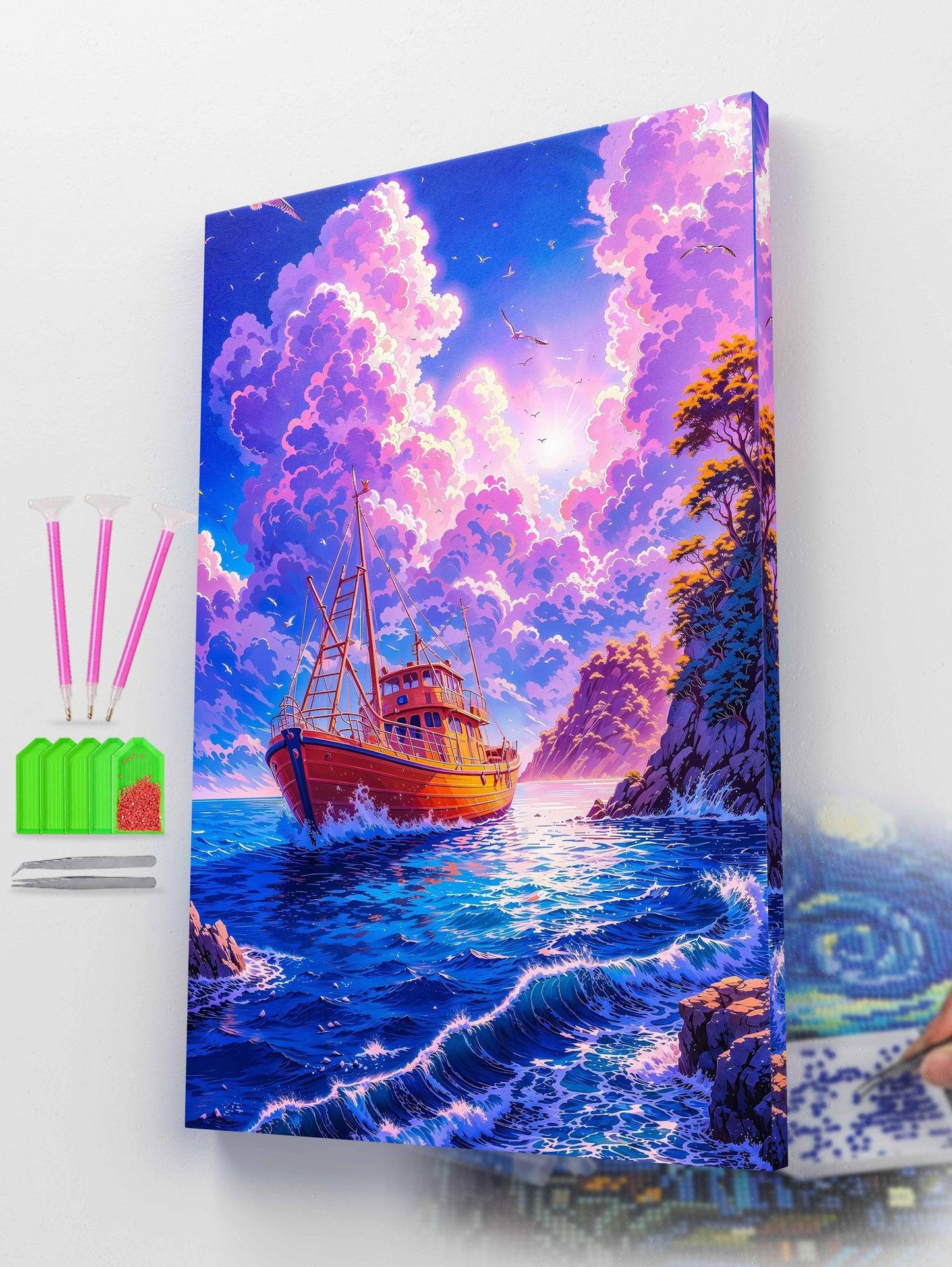 Twilight Tempest Diamond Painting Kit