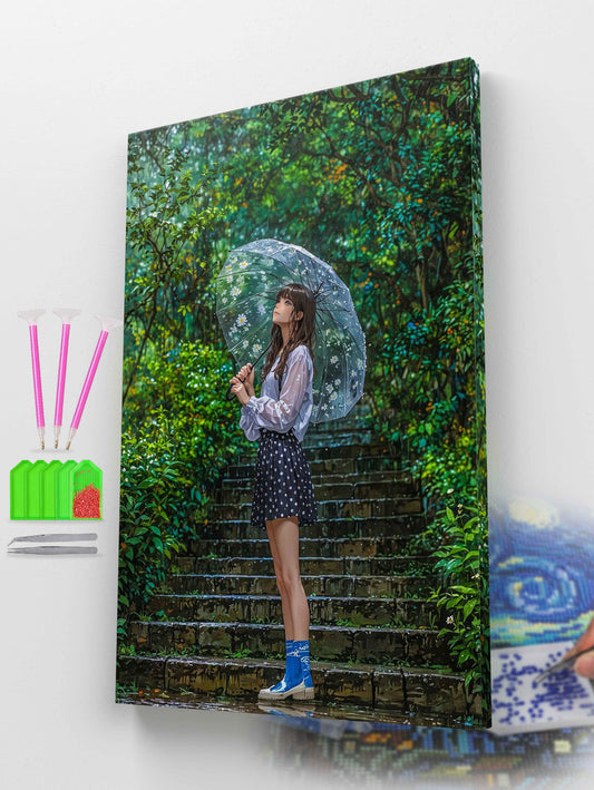 Rainy Day Serenity Diamond Painting Kit