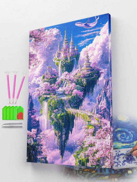 Palace of Eternal Blossoms Diamond Painting Kit
