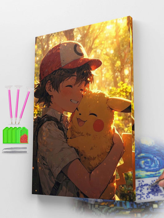 Forever My Pikachu Diamond Painting Kit