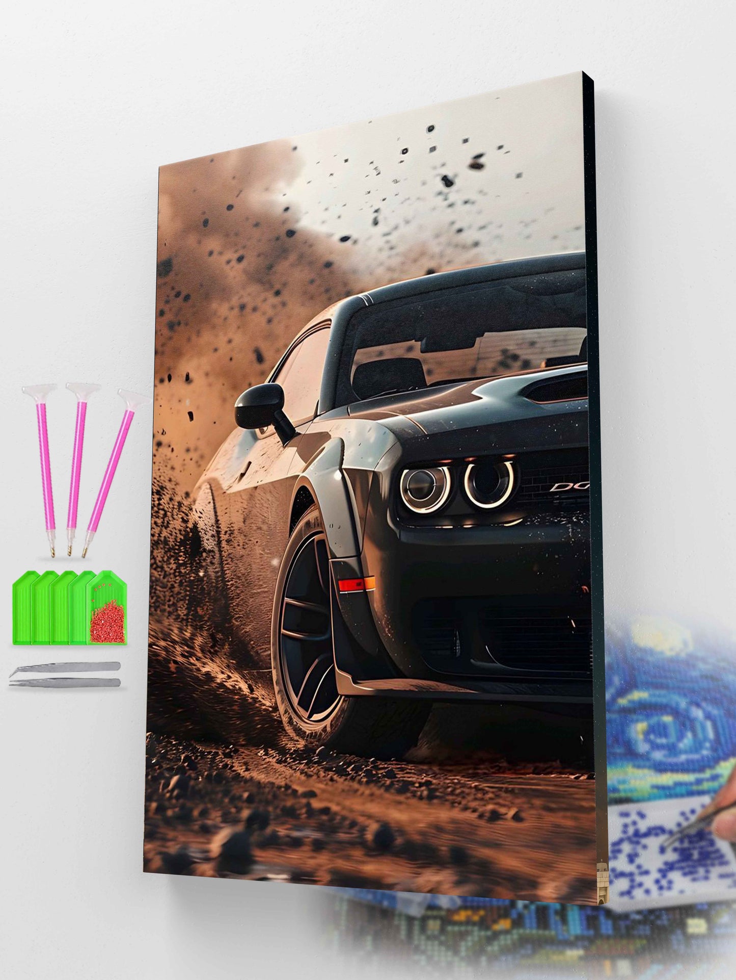 The Drift King Diamond Painting Kit