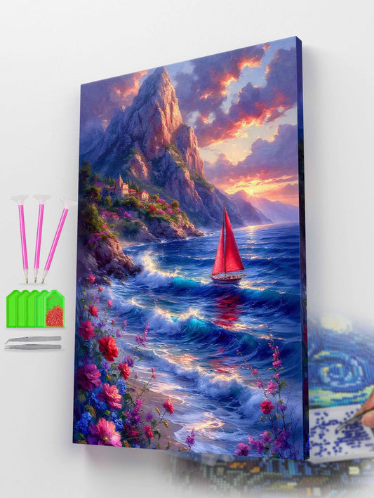 Sunset Serenity Diamond Painting Kit